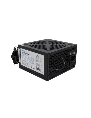 conetiva   Gear EP-500 - Fuente de alimentación (500 W, 220 V, 50 - 60 Hz, 12 cm, superior, 20+4 pin ATX)