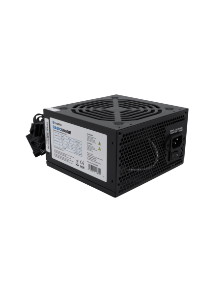 conetiva   Gear EP-500 - Fuente de alimentación (500 W, 220 V, 50 - 60 Hz, 12 cm, superior, 20+4 pin ATX)