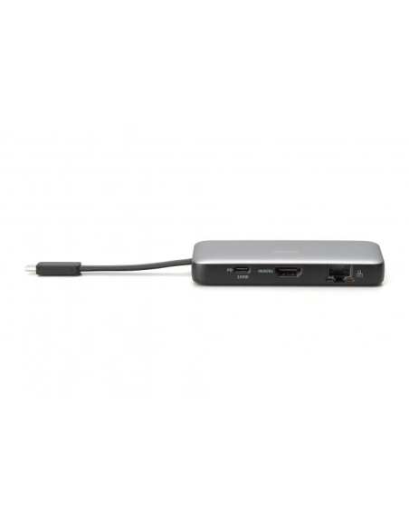 
DA-70916 DIGITUS - USB-C Travel Docking Station, 7 puertos 1xHDMI,2xUSB3.0,1xRJ45,1xSD,1xMicroSD,1xUSB-CPD