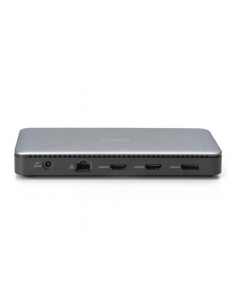 
DA-70917 DIGITUS USB-C docking station, 11-port  2x HDMI, 1x DP 2x USB-A, 1x USB-C, 1x RJ45, 1x DC, 1x Audio