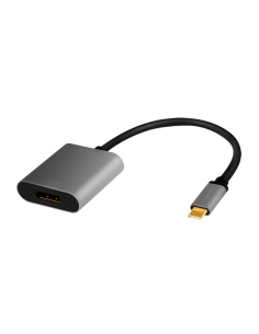 
CUA0102 LOGILINK - Adaptador USB C a DisplayPort  4K @ 120 Hz and 8K @ 60 Hz Aluminio Logilink 2