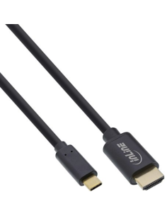 64115 USB display cable, USB-C male to HDMI male, 5m