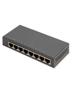 
DN-80066-1 DIGITUS - Digitus Conmutador RJ 45 GE de 8 puertos 8 x 10/100/1000 Mbit/s