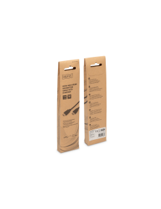 
DB-330123-010-S Cable HDMI A-A  1 metros Negro 4K 60Hz 48Gbit Version 2.0 Blister Carton DIGITUS