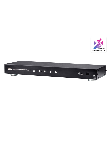 
ATEN VS482B - Conmutador 4x1 HDMI True 4K de 4 puertos con salida dual         ATEN VS482B