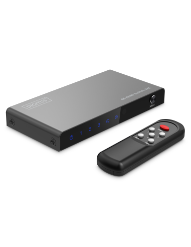 
DS-55331 DIGITUS - Conmutador 3x1 HDMI  4K/60 Hz HDCP 2.3