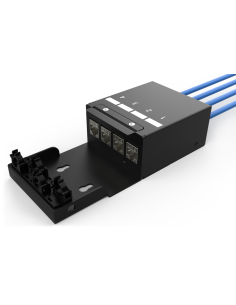 
DN-93708-4 Caja de Punto de Consolidacion para 4 Keystone Digitus Metal con gestor de cables inteligente 2