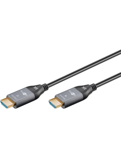 
76275 Cable HDMI A-A 20 metros Optico activo 8K 60Hz  48Gbps  Cable AOC Goobay