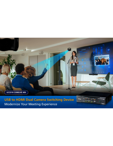 
ATEN - UC3310 Matriz sin fisuras de cámara UVC CAMLIVE MX (UC3310) ATEN