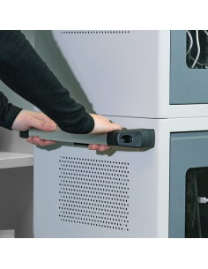 
SCS0104 LOGILINK - Armario de carga móvil, 15 estaciones de carga, Gris Ampliable. Logilink 2