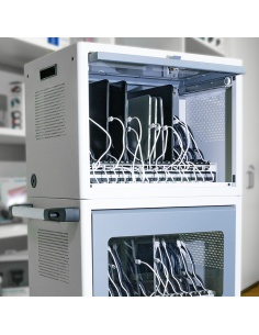 
SCS0104 LOGILINK - Armario de carga móvil, 15 estaciones de carga, Gris Ampliable. Logilink