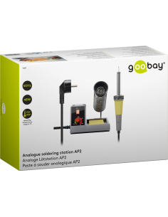 La estación de soldadura es compacta, ligera y adecuada para todas las tareas de soldadura habituales, como la fabricación de m