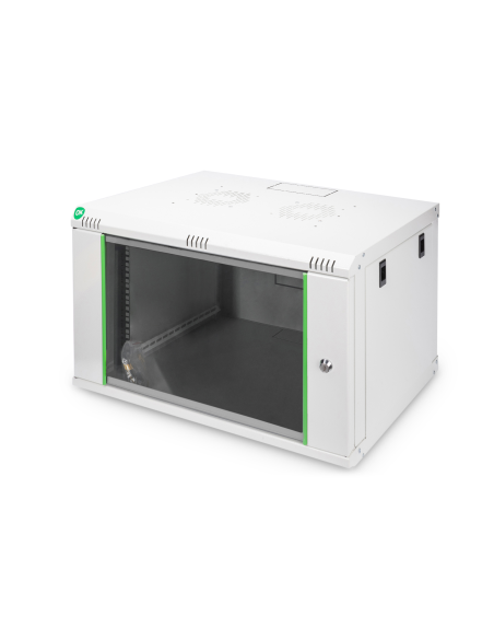 
 DIGITUS Carcasa de pared de la serie Dynamic Basic - 600 x 450 mm (an. x pr.)
Número de artículo: DN-19 07-U-EC
EAN: 40160
