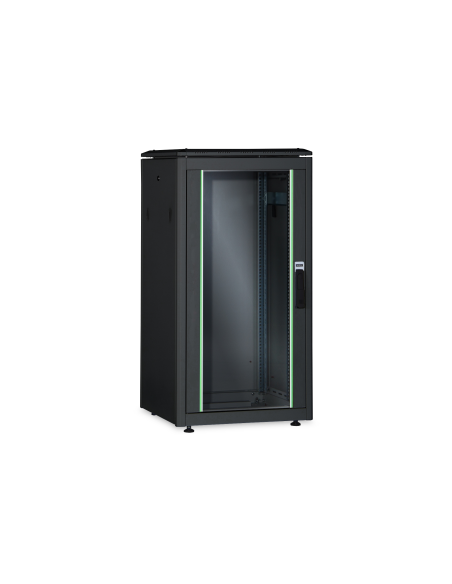 
DN-19 26U-8/10-B-1 ARMARIO SUELO 19" 26U 800X1000 negro (RAL 9005) Uinique Capacidad de carga: 1200 kg