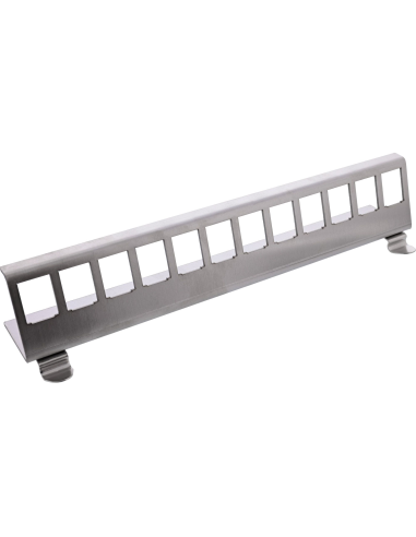 
76203I Unidad de sujeccion en carril DIN para12xKeystone Inline