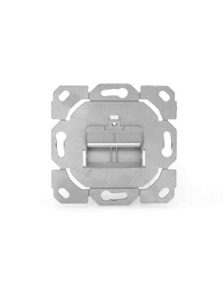 
DN-93831-1 Caja vacía sin placa central, sin bastidor, Panel frontal para módulo Keystone
