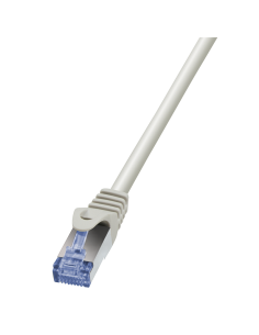 
CQ3112S Latiguillo CAT 6A, S/FTP, 20.00 m, Gris, LSZH Logilink