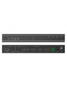 
DS-55358 DIGITUS Controlador de videowall HDMI, 4 pantallas 4K/30Hz, HDMI, USB-C
8 formaciones posibles - 1x1, 2x1, 3x1, 4x1 2