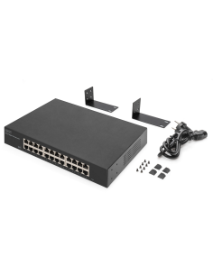 
DN-80113-2 El conmutador no gestionado de 24 puertos DN-80113-2 es la opción ideal para organizaciones que buscan una solució 2