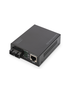 
DN-82150 Convertidor de medios Gigabit Ethernet PoE+, multimodo 802.3at, 30 W, conector SC, hasta 0,5 km