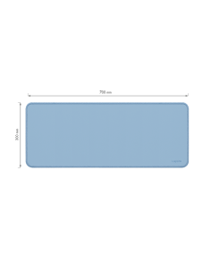 
ID0221 Protector de escritorio XXL de 70 x 30 cm, extrasuave, para teclado, ratón y otros accesorios, azul Talla XXL