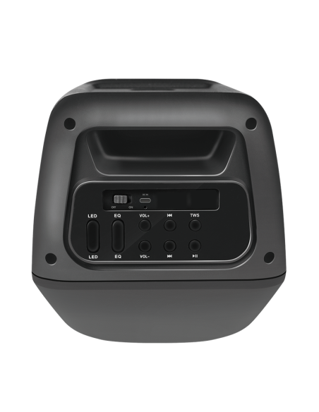 
SP0065 Altavoz Bluetooth 5.0 TWS ,5 modos de ecualización, luz RGB, negro Logilink