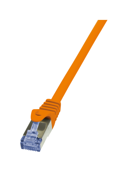 
CQ3098S Latiguillo CAT 6A, S/FTP, 10.00 m, Naranja, LSZH