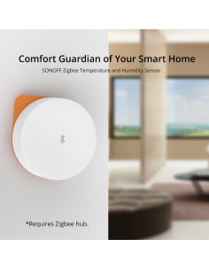 SONOFF SNZB-02P Zigbee Sensor de temperatura y humedad sim hilo ZigBee - Sonoff SNZB-02P