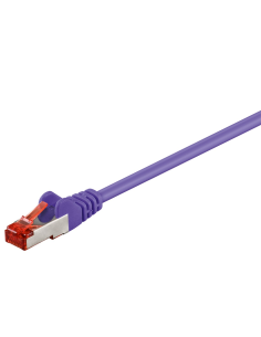 
GOOBAY 93537 Latiguillo CAT 6, S/FTP, 10.00 m, Violeta, LSZH