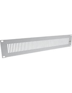 
19111I Panel ciego 2U Rack 19" Gris Ral 7035 PERFORADO InLine
