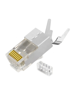 
1003007M  Conector RJ45 CAT 7 FTP con guia externa.    (PRECIO 1 UNIDAD)   (EMBALAJE  1/100)
