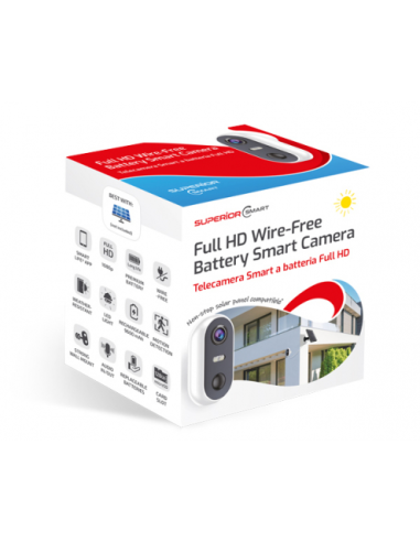 ICM 004  Cámara Inteligente Inalámbrica con Batería Full HD SUPERIOR