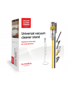 
SUPSVB001 Soporte Universal para aspiradora, Gris Antracita Superior