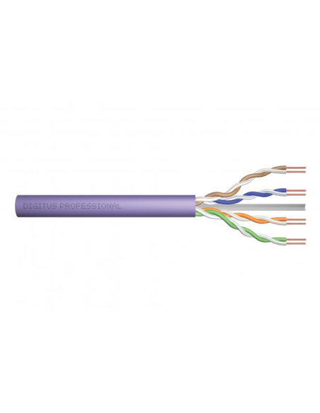 Cable de instalación CAT 6 U/UTP, 500 m, Simplex, Cca 250Mhz