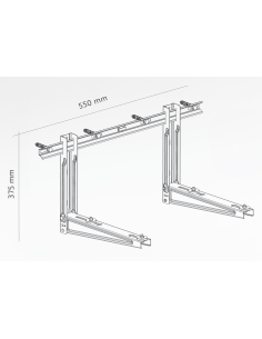 SUPSAW001 SUPERIOR - Soporte para Aire Acondicionado (A.A. no incluido)