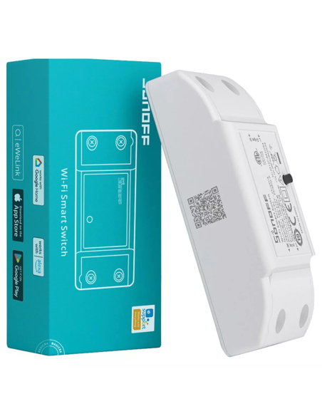 
Sonoff BASICR4 - Interruptor WiFi inteligente con puerta de enlace remota eWeLink