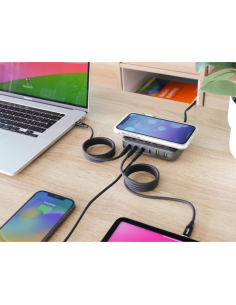 
Inline 31517K  Estación de energía multipuerto Qi, fuente de alimentación, carga inalámbrica  Inline 2