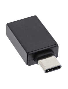 
35805 Adaptador USB-C Macho a USB-A Hembra 15W 10Gb/s OTG Compacto Negro Inline