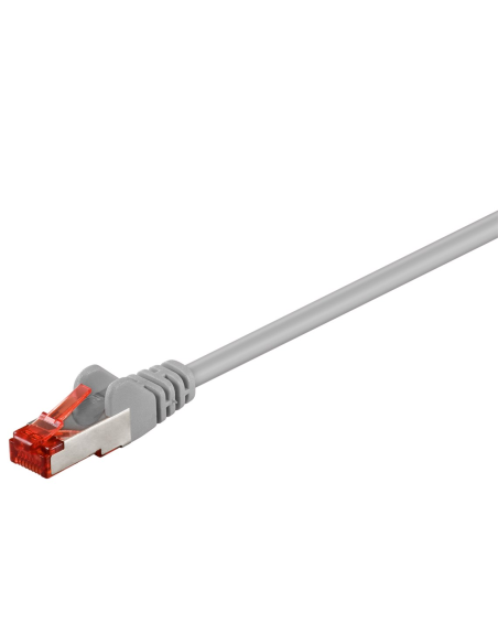 
95646 Latiguillo CAT 6, S/FTP, 25.00 m, Gris, LSZH Goobay