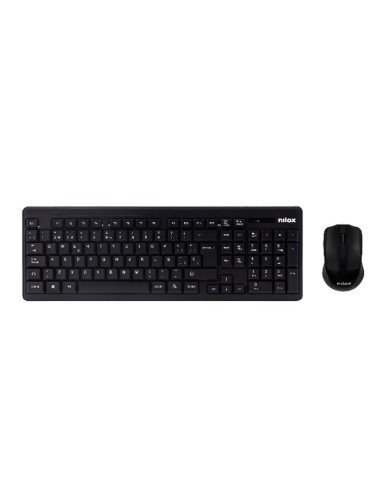 
KB-8000X - Teclado + Raton  Wireless KB-8000X Negro Nilox