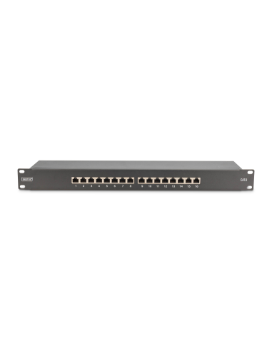 
DN-91616S-B Panel 19" 16 Puertos FTP Cat 6 Negro 1U Digitus