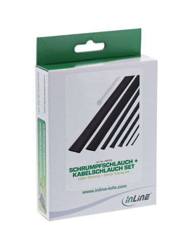 
tubos termorretráctiles y Fundas de Malla Caja Variada Inline