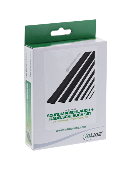 
tubos termorretráctiles y Fundas de Malla Caja Variada Inline