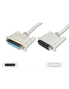 
Cable  25 Macho -25 Hembra (PIN a PIN)
Longitud: 2 m