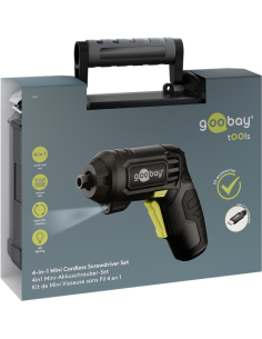 
Mini destornillador inalámbrico 4 en 1, 35 piezas.
Taladro de pistola con 4 accesorios y juego de herramientas compuesto por 