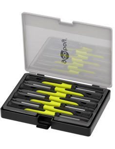 
77837 Juego de destornilladores de precisión de 7 piezas 
Juego de herramientas para atornillado de precisión, montaje y bri