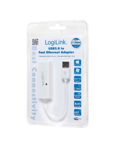 
UA0144B LOGILINK - Adaptador USB 2.0 a Ethernet 10/100 Logilink 2