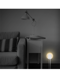 
Luz nocturna LED con sensor crepuscular, USB-C, USB-A