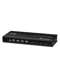 
ATEN CS784H Conmutador KVMP USB 4K HDMI de 4 puertos (cables incluidos) Nuevo
CS784H