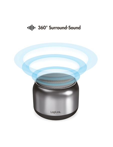 
SP0063H Altavoz Bluetooth 5.1, USB-C, TWS, sonido envolvente, sistema manos libres